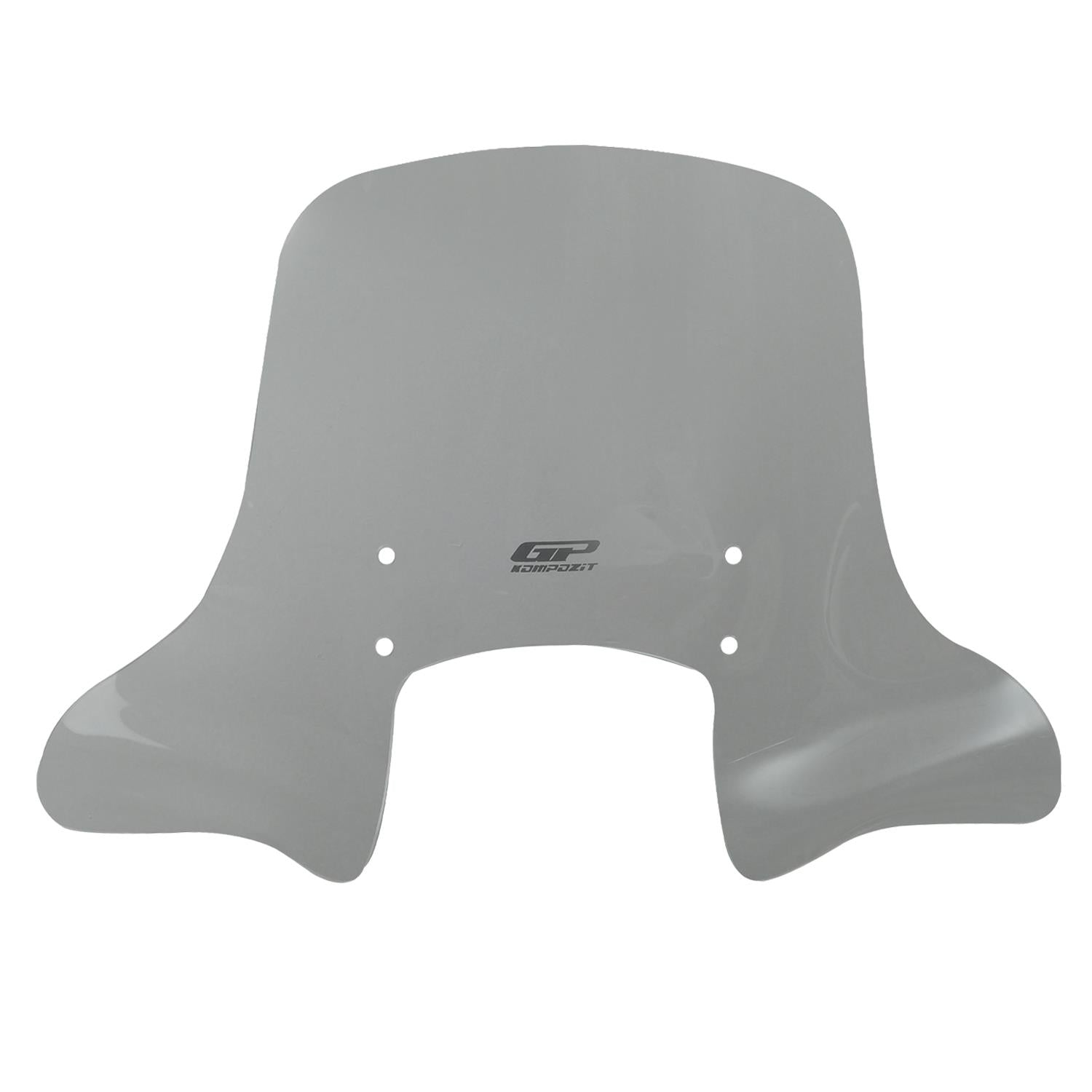 Parbriz cu handguard fumuriu - RKS Neon125 2023-2025 - 49 cm