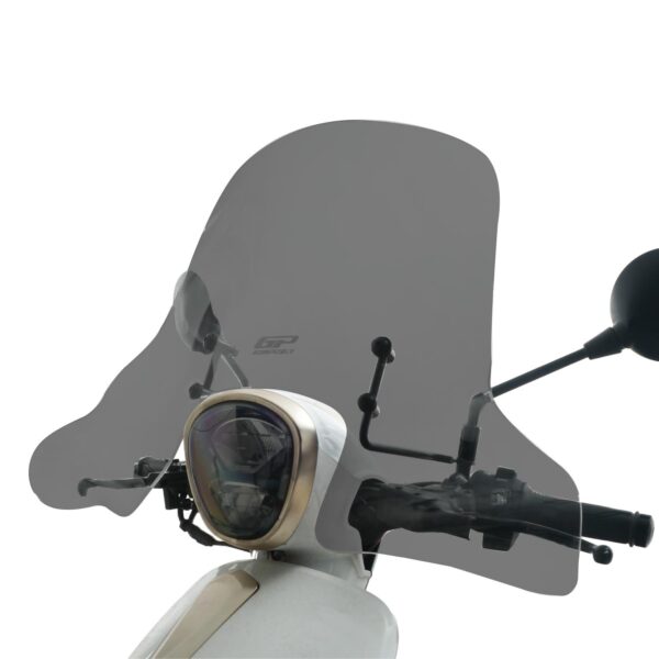 Parbriz cu handguard fumuriu - RKS Neon125 2023-2025 - 49 cm