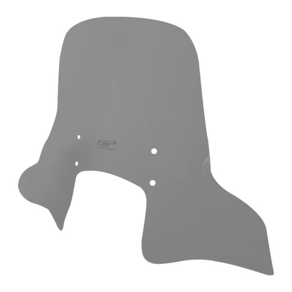 Parbriz cu handguard fumuriu - RKS Neon125 2023-2025 - 49 cm