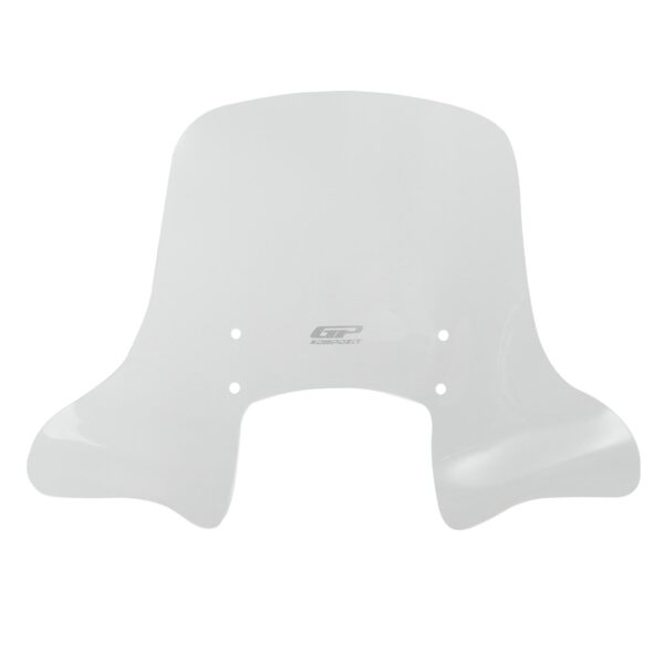 Parbriz cu handguard transparent - RKS Neon125 2023-2025 - 49 cm