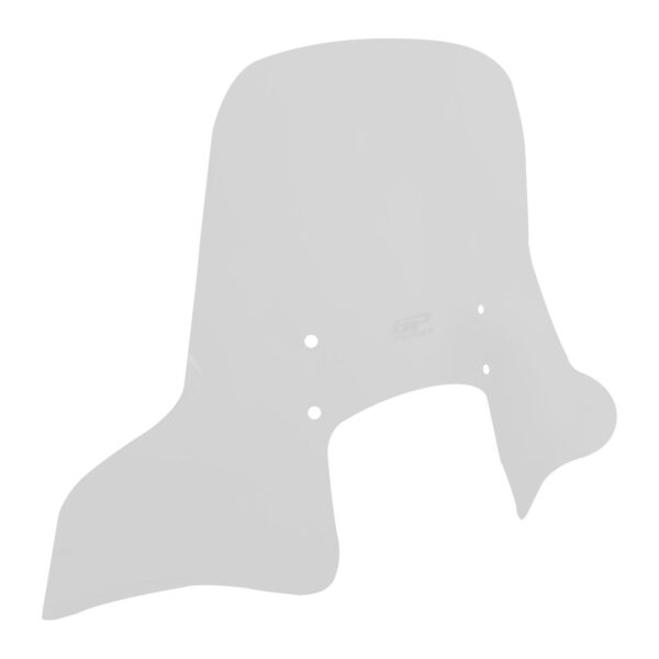 Parbriz cu handguard transparent - RKS Neon125 2023-2025 - 49 cm