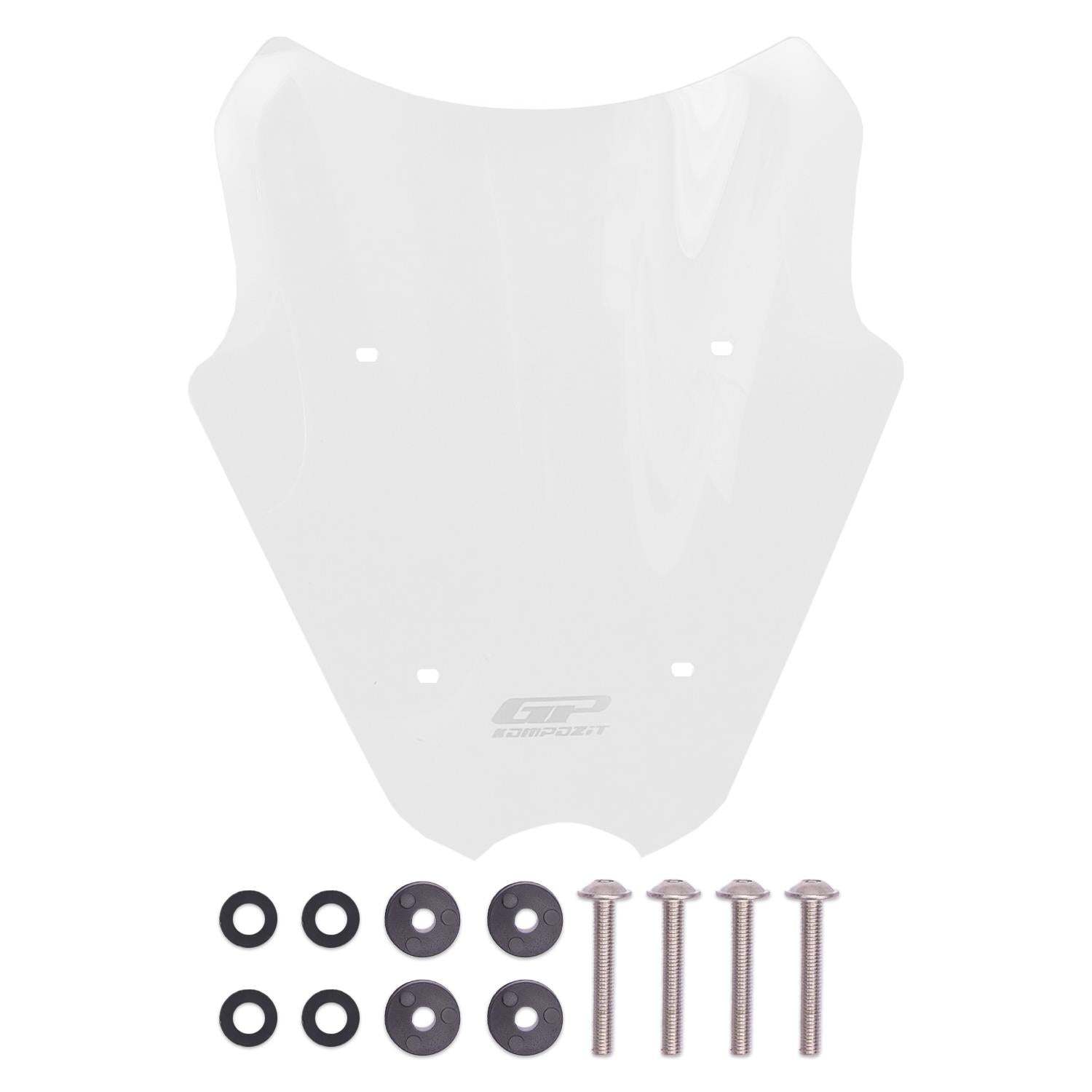 Parbriz transparent - Yamaha NMAX 125 / NMAX 155 2025 - 40 cm