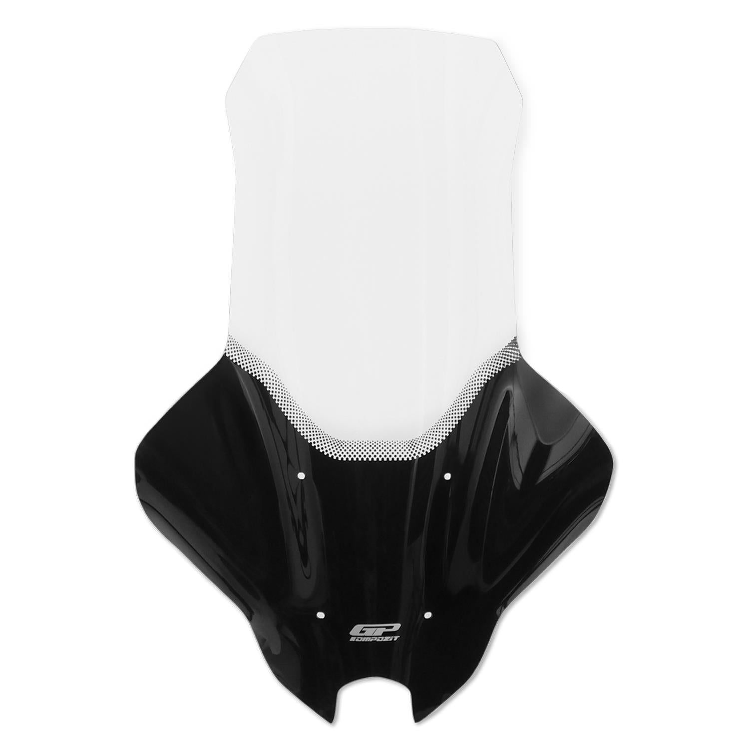 Parbriz serigrafiat cu handguard transparent - Yamaha NMAX 125 / NMAX 155 2025 - 74 cm