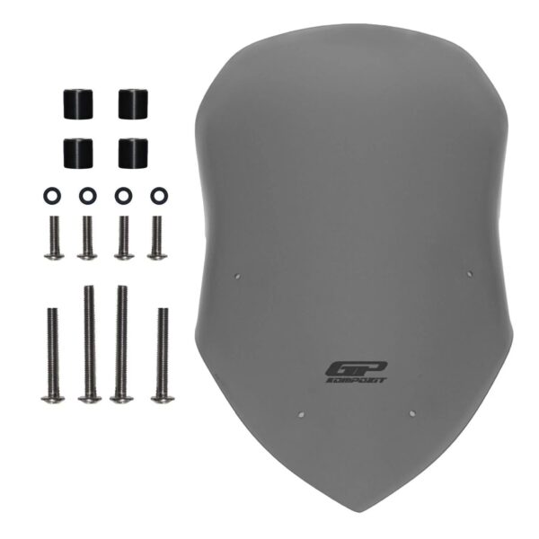 Parbriz touring fumuriu - Yamaha XMAX 250 / XMAX 300 / XMAX 400  2018-2023 - 65 cm