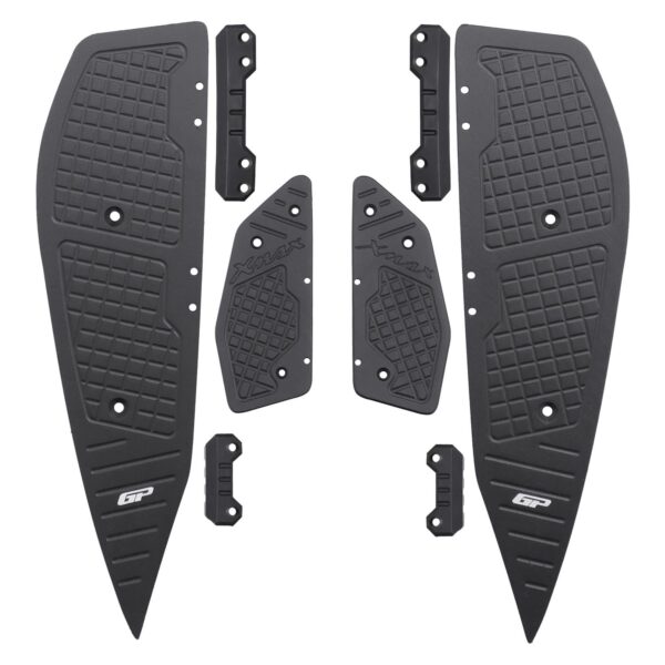 Inserturi antiderapante din aluminiu Yamaha XMAX 250 / XMAX 300 / XMAX 400 (2018-2024) - GP Kompozit