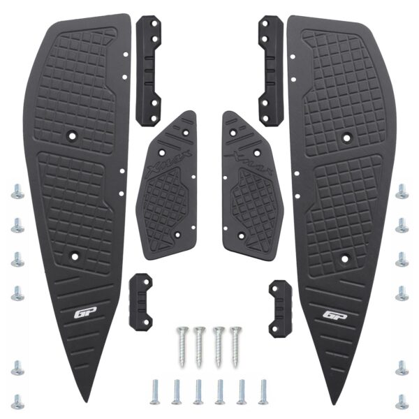 Inserturi antiderapante din aluminiu Yamaha XMAX 250 / XMAX 300 / XMAX 400 (2018-2024) - GP Kompozit
