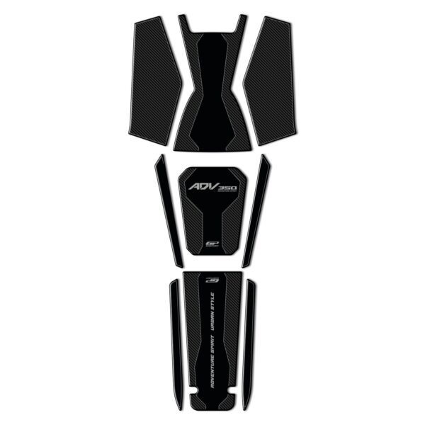 Set protecție rezervor carbon - Honda ADV 350 2023-2026