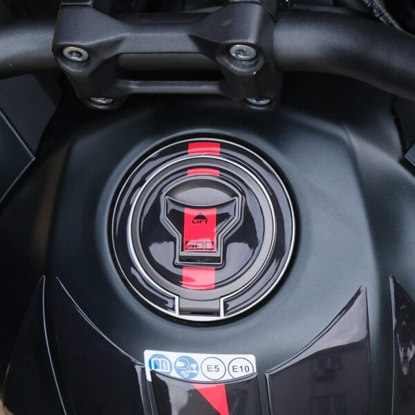 Set protecție rezervor (negru-roșu) - Honda NX 500 2025-2026 - 3