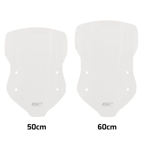 Parbriz fumuriu - Kymco DTX 250 / DTX 360 2021-2024 - 50 cm