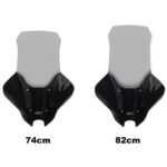 Parbriz fumuriu - Yamaha NMAX 125 / NMAX 155  2025 - 72 cm