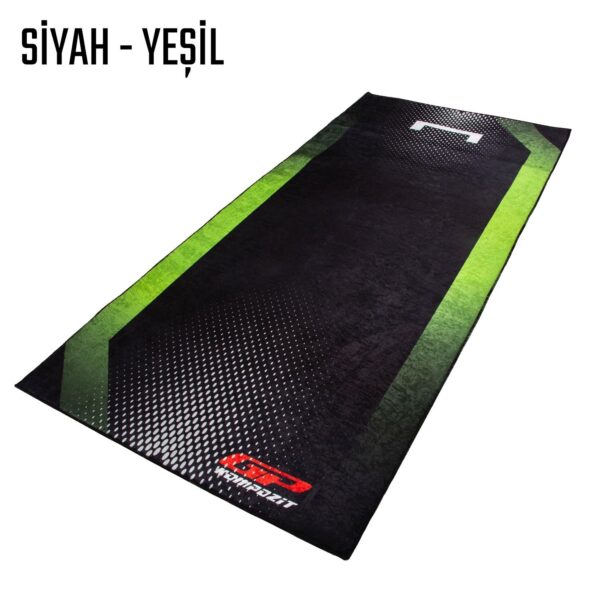 Covor motocicletă negru (cu albastru), produs universal de la GP Kompozit