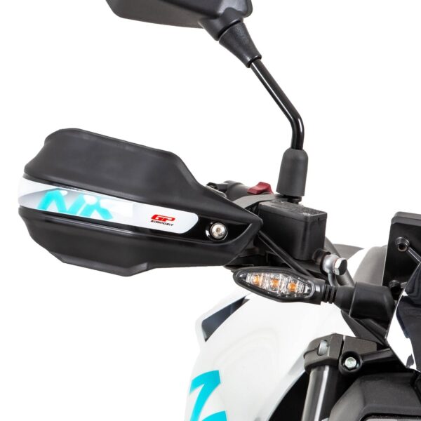 Handguard plastic - CFMOTO 250 NK / 300 NK 2018-2022 (cu negru) de la GP Kompozit