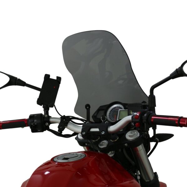 Parbriz fumuriu - Benelli TNT 25 2016-2018 (42 cm) de la GP Kompozit