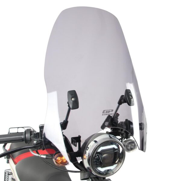 Parbriz fumuriu reglabil pentru scuter universal (40 cm), produs universal de la GP Kompozit