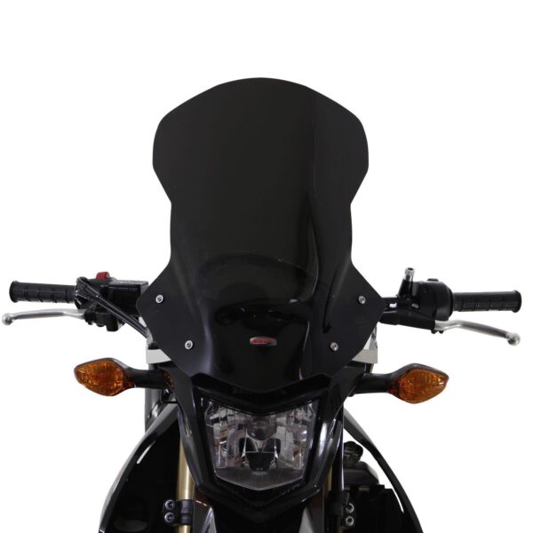 Parbriz touring fumuriu - Honda CRF 250L / CRF 300L 2013-2024 (42 cm) de la GP Kompozit