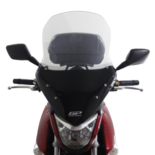Parbriz touring fumuriu - Suzuki GW250 Inazuma 2012-2016 (65 cm) de la GP Kompozit