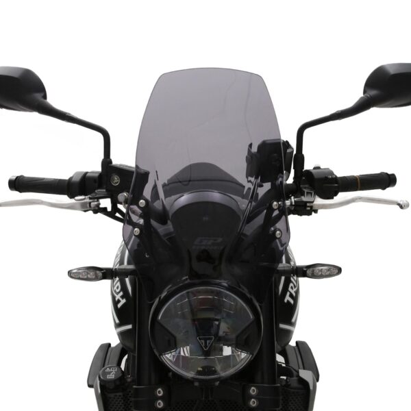 Parbriz fumuriu - Triumph Trident 660 2021-2023 (38 cm) de la GP Kompozit