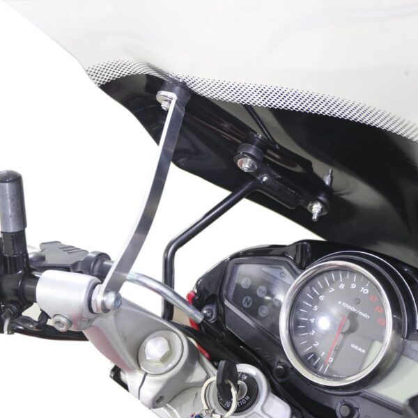 Parbriz touring transparent - Suzuki GW250 Inazuma 2012-2016 (65 cm) de la GP Kompozit