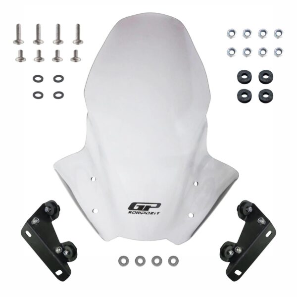 Parbriz touring transparent - Yamaha MT-07 2018-2020 (37 cm) de la GP Kompozit