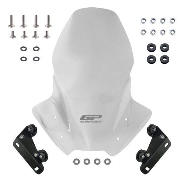 Parbriz touring transparent - Yamaha MT-07 2018-2020 (37 cm) de la GP Kompozit