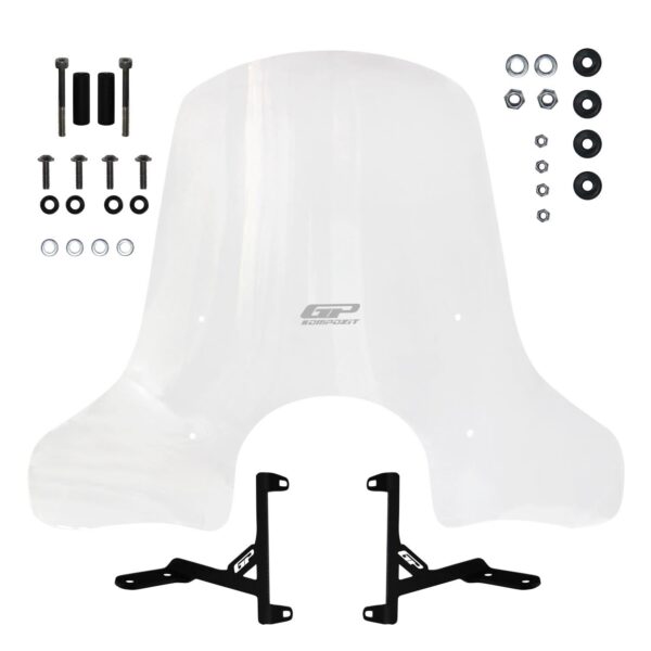 Parbriz transparent - SYM Fiddle 2009-2023 (33 cm) de la GP Kompozit