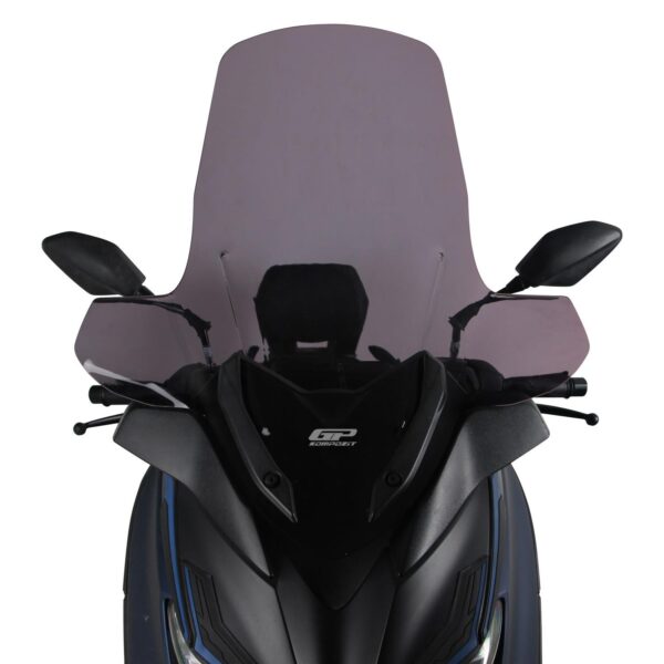 Parbriz transparent cu prinderi - Yamaha XMAX 250 / XMAX 300 / XMAX 400 2018-2022 (60 cm) de la GP Kompozit