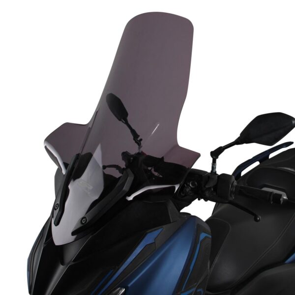 Parbriz transparent cu prinderi - Yamaha XMAX 250 / XMAX 300 / XMAX 400 2018-2022 (60 cm) de la GP Kompozit